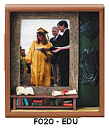 Education Picture Frame (9"x10 3/4"x1 1/2")